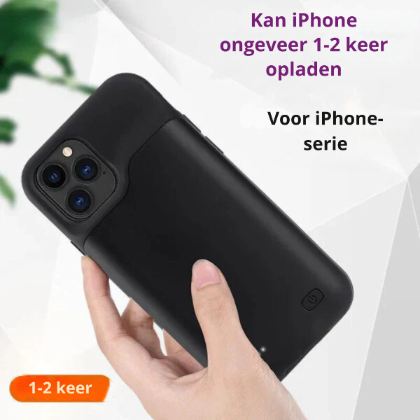 Ultra Batterij Power Bank in gebruik